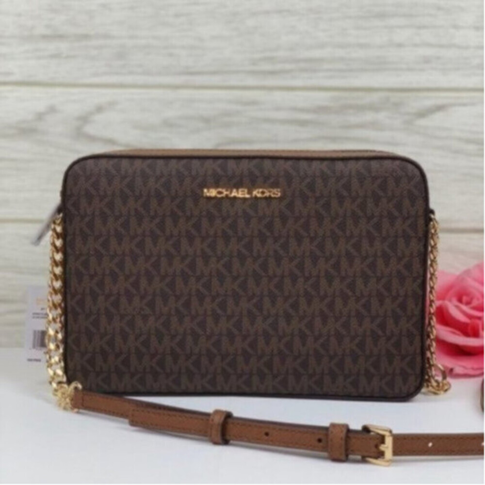 Michael Kors Crossbody Bag Signature Brown